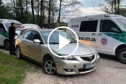 Automobilį su vyru be teisės vairuoti ir nepilnamete vaikėsi dviejų rajonų policija