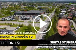Alytuje pradedama naujos žiedinės sankryžos statyba