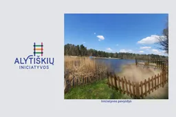 Alytiškių iniciatyvų projektą „Alytaus gyvūnų paplūdimys“ siūloma įgyvendinti Dailidėje