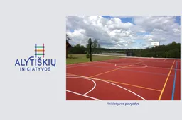 Alytiškių iniciatyvose – projektas įrengti daugiafunkcę sporto ir poilsio aikštelę