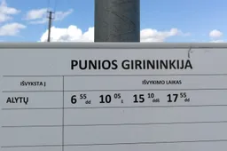 Atnaujinti pietiniai vietos maršrutų reisai