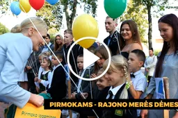 „Pirmoko lagaminai“ – Alytaus rajono pirmokams