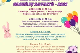 Globos savaitės renginiai – visą savaitę