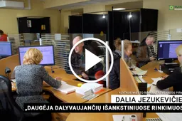Alytiškiai aktyviai dalyvauja išankstiniame balsavime
