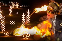 „Jotvingių sakmės”: šviesų instaliacijos Rudaminos piliakalnį puoš visą savaitgalį