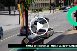 Nauji šviesoforai – mįslė vairuotojams
