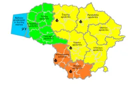 Sinoptikai perspėja dėl artėjančios audros