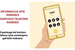 Svarbiausia informacija apie Seimo rinkimus – trumpuoju numeriu 1855