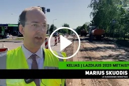 Susisiekimo ministras pažadėjo naują kelią į Lazdijus