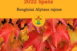 Spalį laukia renginių gausa Alytaus rajone