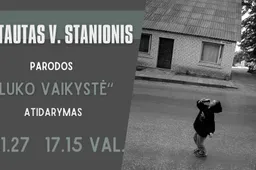 Trumposios prozos festivalio išvakarėse – nespalvotoje kronikoje įamžintų Vytauto V. Stanionio fotografijų parodos atidarymas