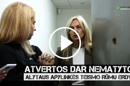 Parodė mažai kam matytas Alytaus teismo rūmų erdves