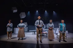 Juozo Miltinio dramos teatro spektaklis „Tas keistas nutikimas šuniui naktį“ atvyksta į Alytų