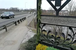 Ribojamas eismas A. Juozapavičiaus tiltu
