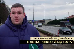 Sustojo Miklusėnų gatvės projektas