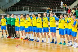 Alytuje žaisiančios Ukrainos rinktinės vadovas: „Privalome parodyti, kad Ukraina gyva“