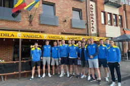 Ukrainos rinktinė Alytuje: „Lietuvoje puikus požiūris į mus. Ant viešbučio, kuriame gyvename – Lietuvos ir Ukrainos vėliavos“