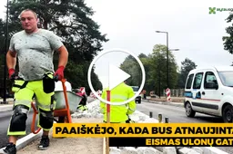 Paaiškėjo, kada bus atnaujintas eismas Ulonų gatve