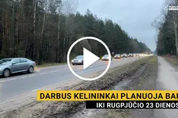 Dėl Ulonų gatvės remonto – kilometrinės eilės