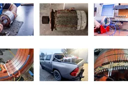 Elektros variklių pervyniojimas