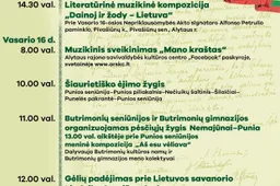 Vasario 16-osios renginiai Alytaus rajone