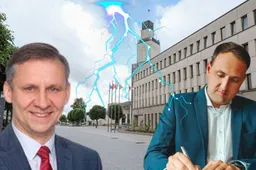 Mūšis Alytuje: meras N. Cesiulis viešai apkaltino klastotėmis tarybos narį V. Vencių, šis smogė atgal