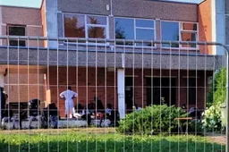 Verebiejuose – mokyklos pastate apgyvendintų migrantų protestas