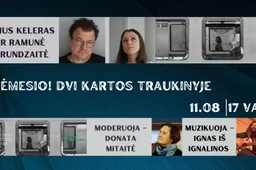 Simbolinio literatūrinio traukinio kupė – duoklė poezijai!