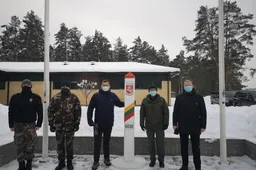 Lietuvai svarbius pasienio taškus Dzūkijoje aplankė L. Kasčiūnas ir S. Skvernelis