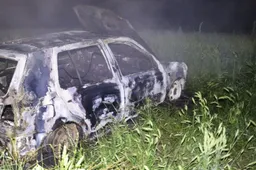 Įtariama, kad automobilis Alytaus rajone buvo padegtas