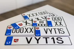 „Regitra“ išleidžia 50 automobiliams skirtų naujų numerių