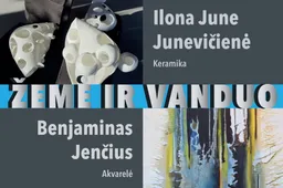 Jungtinėje Alytaus kūrėjų parodoje Audiovizualiųjų menų centre – pirmapradės medžiagos ir žmogaus dialogai