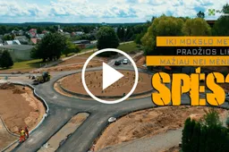 Žiedo atidarymas Sudvajų ir Kepyklos gatvių sankryžoje vėluoti neturėtų