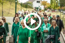 Pirmąjį rudens savaitgalį Alytus nusidažė žaliai