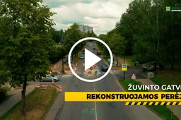 Žuvinto gatvėje įrenginėjamos perėjos su  saugumo salelėmis