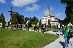 Po Dzūkiją žygiuoja Šv. Jokūbo kelio ambasadoriai