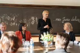 Merė kartu su švietimo, mokslo ir sporto ministre R. Popoviene lankėsi Alytaus rajone