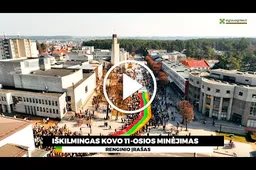Nepriklausomybės atkūrimo diena  paminėta Alytaus Rotušės aikštėje VIDEO/FOTO