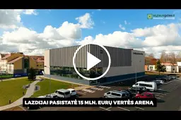 Lazdijuose atidarytas  modernus sporto centras VIDEO