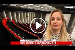 „Dainavos“ kino teatras Alytuje vėl kvepia popkornais