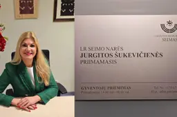 Duris atvėrė LR Seimo narės Jurgitos Šukevičienės gyventojų priimamasis