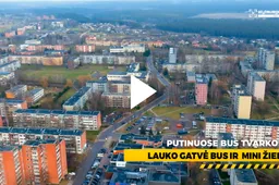 Kaip atrodys Lauko g. po kapitalinio remonto? VIDEO