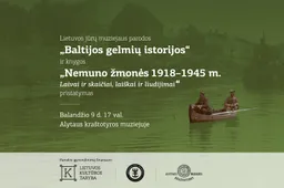 Parodoje „Baltijos gelmių istorijos“ – unikalūs eksponatai iš jūros dugno