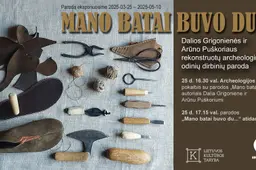 Nauja paroda Archeologijos muziejuje: odiniai dirbiniai ir jų rekonstrukcijos