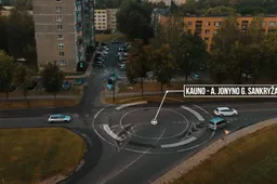Kauno ir A. Jonyno gatvių sankirtoje – žiedo įrengimo darbai