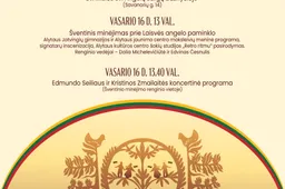 Vasario 16-osios renginių programa Alytuje