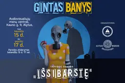 Audiovizualiųjų menų centre – Ginto Banio tapybos darbų paroda „Išsibarstę“