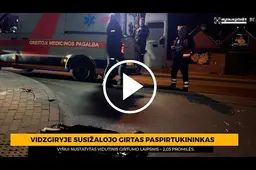 Vidzgiryje susižalojo girtas paspirtukininkas