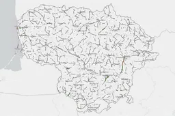 „Via Lietuva“ sukūrė žemėlapį, kuris leidžia įvertinti realią šalies kelių ir tiltų būklę
