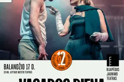 Klaipėdos jaunimo teatro spektaklis „Vasaros diena“ – Alytaus miesto teatre